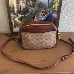 Coach Signature Canvas Camera Crossbody Bag